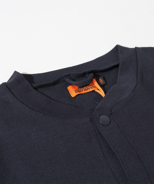 KRIFF MAYER Kid's Collection（クリフメイヤーキッズコレクション）の「チェルシージャケット/カーディガン（カーディガン/ボレロ・キッズ・ネイビー/オートミール/チャコール/ライトグリーン・170/160/150/140/130/120）」の14枚目の写真