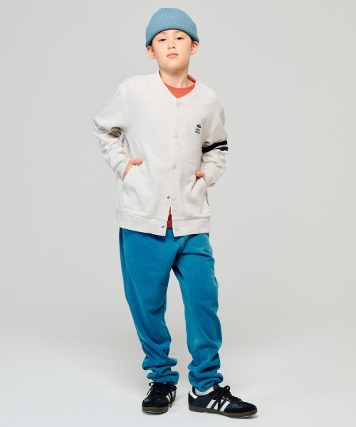 KRIFF MAYER Kid's Collection（クリフメイヤーキッズコレクション）の「チェルシージャケット/カーディガン（カーディガン/ボレロ・キッズ・ネイビー/オートミール/チャコール/ライトグリーン・170/160/150/140/130/120）」の8枚目の写真