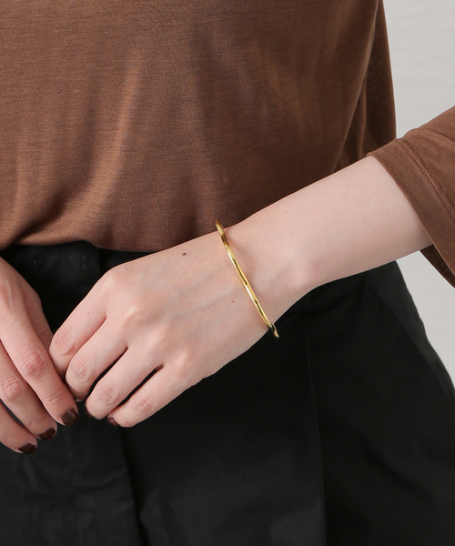 Sympathy of Soul（シンパシーオブソウル）の「SYMPATHY OF SOUL/シンパシーオブソウル Cloud Bangle(ゴールド)（ブレスレット・レディース・ゴールド・FREE）」の7枚目の写真