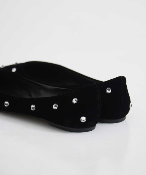 PIPPICHIC ブラック バレエシューズ　35 1/2 PIPPICHIC バレエシューズ パンプス 「一部別注」「PIPPICHIC