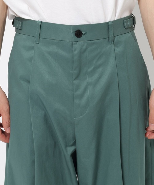 HARE（ハレ）の「シルキーコットンワイドテーパートパンツ(HARE)（チノパンツ・メンズ・ブラック/グリーン/グレー・FREE）」の20枚目の写真