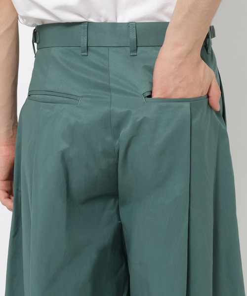 HARE（ハレ）の「シルキーコットンワイドテーパートパンツ(HARE)（チノパンツ・メンズ・ブラック/グリーン/グレー・FREE）」の22枚目の写真