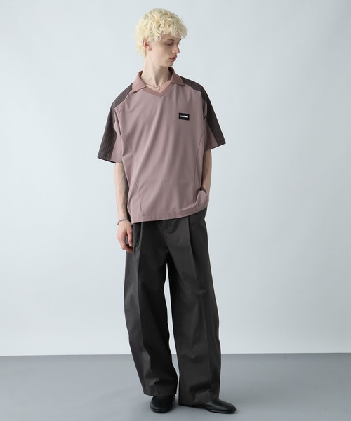 HARE（ハレ）の「シルキーコットンワイドテーパートパンツ(HARE)（チノパンツ・メンズ・ブラック/グリーン/グレー・FREE）」の9枚目の写真