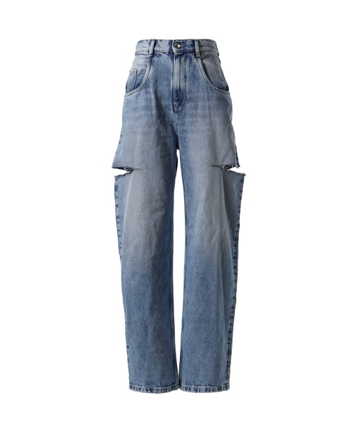 Maison Margiela(メゾンマルジェラ)の「PANTS 5 POCKETS(デニムパンツ・レディース・ライトブルー・36/38)」の1枚目の写真