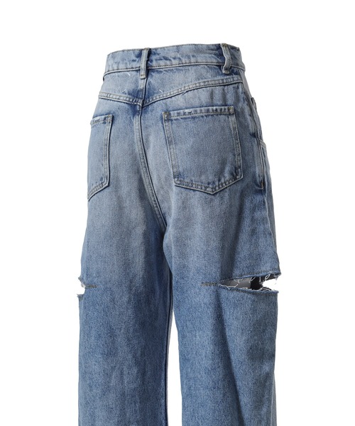 Maison Margiela(メゾンマルジェラ)の「PANTS 5 POCKETS(デニムパンツ・レディース・ライトブルー・36/38)」の5枚目の写真