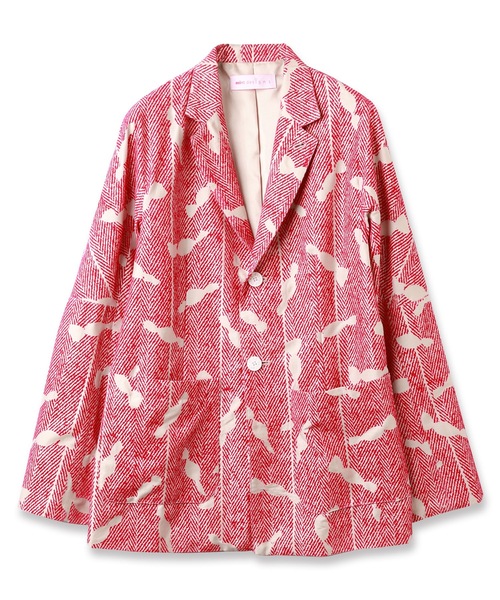 mintdesigns（ミントデザインズ）の「CANDY JACKET（テーラードジャケット・レディース・ブラック/ピンク・ONESIZE）」の10枚目の写真