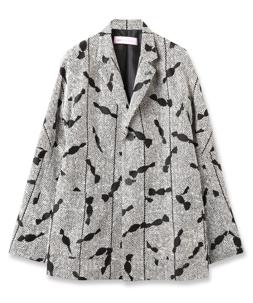 mintdesigns（ミントデザインズ）の「CANDY JACKET（テーラードジャケット・レディース・ブラック/ピンク・ONESIZE）」の18枚目の写真