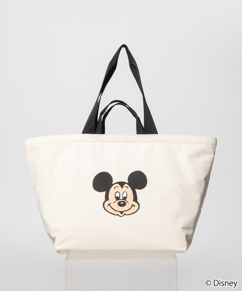 WCJ(ダブルシージェイ)の「【撥水】Disney / TOTE BAG(トートバッグ・レディース・アイボリー/ブラック/ブラウン・FREE)」の3枚目の写真