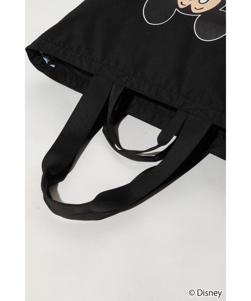 WCJ(ダブルシージェイ)の「【撥水】Disney / TOTE BAG(トートバッグ・レディース・アイボリー/ブラック/ブラウン・FREE)」の6枚目の写真