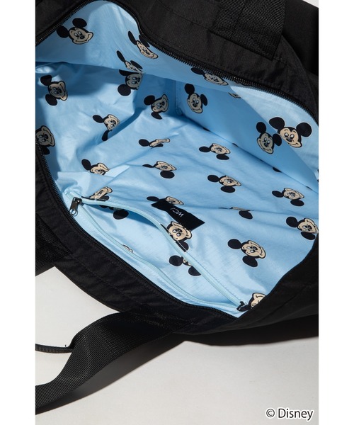WCJ(ダブルシージェイ)の「【撥水】Disney / TOTE BAG(トートバッグ・レディース・アイボリー/ブラック/ブラウン・FREE)」の9枚目の写真