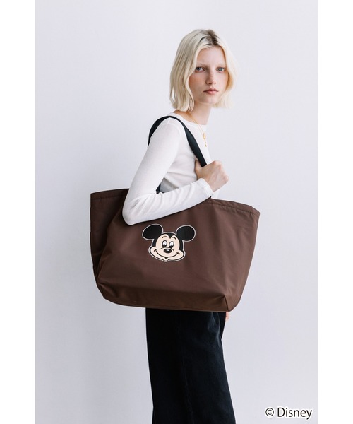 WCJ(ダブルシージェイ)の「【撥水】Disney / TOTE BAG(トートバッグ・レディース・アイボリー/ブラック/ブラウン・FREE)」の20枚目の写真