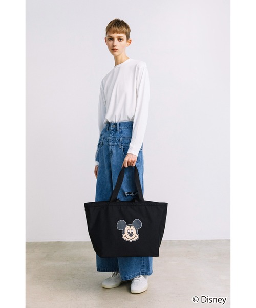 WCJ(ダブルシージェイ)の「【撥水】Disney / TOTE BAG(トートバッグ・レディース・アイボリー/ブラック/ブラウン・FREE)」の16枚目の写真