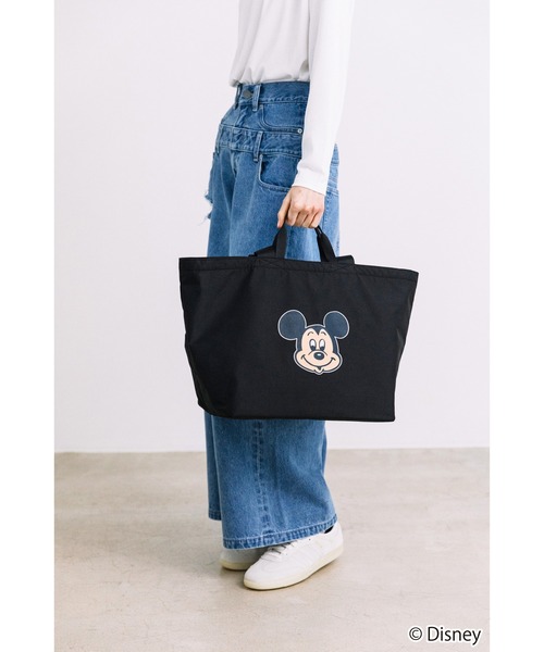 WCJ(ダブルシージェイ)の「【撥水】Disney / TOTE BAG(トートバッグ・レディース・アイボリー/ブラック/ブラウン・FREE)」の18枚目の写真