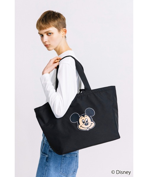 WCJ(ダブルシージェイ)の「【撥水】Disney / TOTE BAG(トートバッグ・レディース・アイボリー/ブラック/ブラウン・FREE)」の19枚目の写真