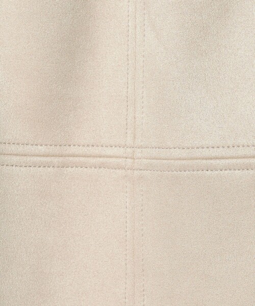 EMMEL REFINES（エメルリファインズ）の「＜EMMEL REFINES＞EM スウェードライク ステッチ Iラインスカート（スカート・レディース・ナチュラル/ダークブラウン・S/M）」の17枚目の写真