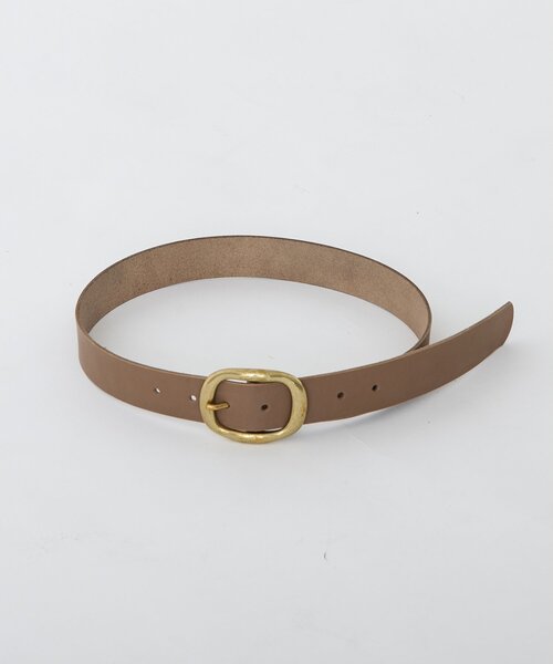 THE PAUSE（ザ ポーズ）の「【THE PAUSE】オーバルバックルベルト（ベルト・レディース・グレー系その他/ブラック・FREE）」の4枚目の写真