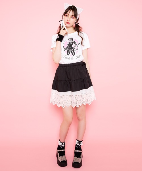 MILK（ミルク）の「キャットウーマン Tシャツ（Tシャツ/カットソー・レディース・A・S/L）」の5枚目の写真