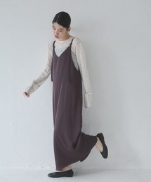 hunch | 前後2WAY ワッシャーサテン キャミワンピース(ワンピース)