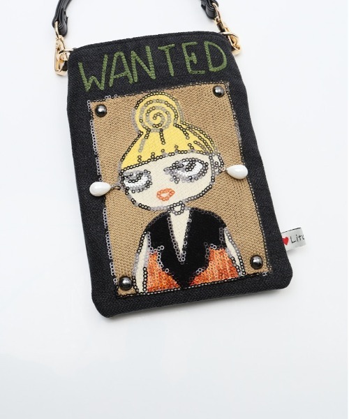 BACKYARD FAMILY(バックヤードファミリー)の「Lyre リタちゃん 2WAYスマホショルダーバッグ(ショルダーバッグ・レディース・レッド/ブラック・FREE)」の9枚目の写真