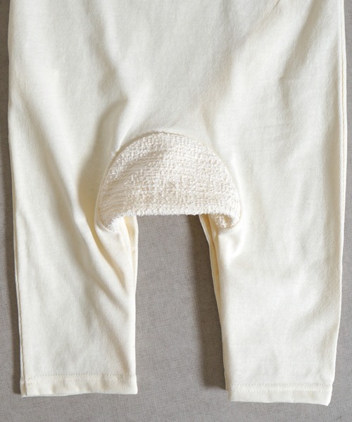 10mois(ディモワ)の「【10mois(ディモワ)】moonロンパース 70・80cm(ロンパース・キッズ・クリーム/ライトブルー・70cm/80cm)」の5枚目の写真