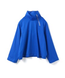 mizuiro ind ジップハイネックカラープルオーバー