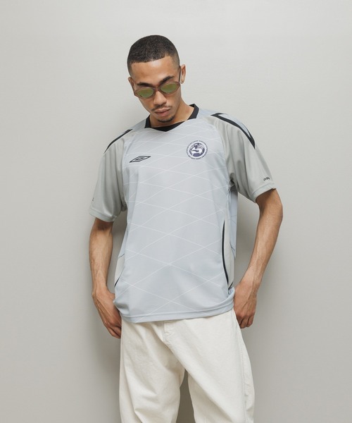 UMBRO(アンブロ)の「BAL/UMBRO LS SOCCER JERSEY(Tシャツ/カットソー・メンズ・チャコール/グレー・3/2/1)」の6枚目の写真