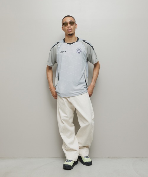 UMBRO(アンブロ)の「BAL/UMBRO LS SOCCER JERSEY(Tシャツ/カットソー・メンズ・チャコール/グレー・3/2/1)」の19枚目の写真