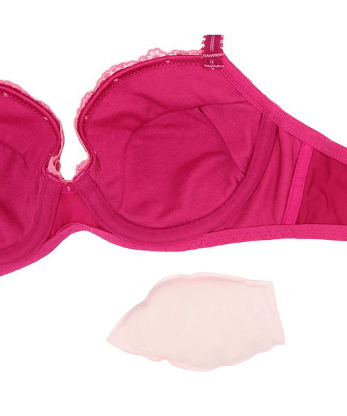 AMOSTYLE BY Triumph（アモスタイルバイトリンプ）の「 夢みるブラ＆ショーツセット【ABCDカップ】（3/4カップブラ） AMST1065 WHU + Hikini（ブラ&ショーツ・レディース・ブラック×パープル/ホワイト×イエロー/グリーン×ピンク/ローズ/スカイブルー/ベビーピンク・B65/A70/C75/D75/C80/B70/D70/D80/A75/D65/C70/B75/C65）」の19枚目の写真