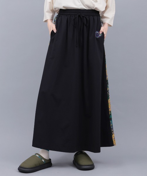 チチカカ（チチカカ）の「ドライ軽量ストレッチＵＶラインスカート（スカート・レディース・その他1/カーキ/ブラック・FREE）」の5枚目の写真