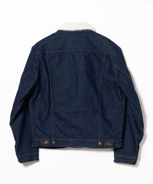 Wrangler（ラングラー）の「【別注】Wrangler / 24MJZ ボアジャケット（ブルゾン・メンズ・ブルー系その他3/ブラック・SMALL/LARGE/MEDIUM/X-LARGE）」の7枚目の写真