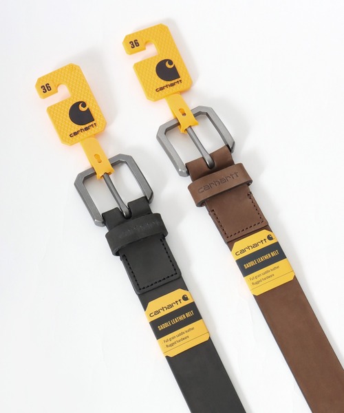 Carhartt（カーハート）の「carhartt（カーハート）SADDLE LEATHER BELT/サドルレザーベルト メンズ（ベルト・メンズ・ブラック/ブラウン・36inch/34inch）」の14枚目の写真