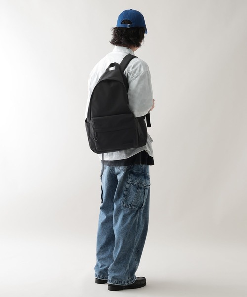 UNIVERSAL OVERALL（ユニバーサルオーバーオール）の「【UNIVERSAL OVERALL】別注デイパック/バックパック（バックパック/リュック・メンズ・ブラック/ベージュ系その他2・FREE）」の3枚目の写真