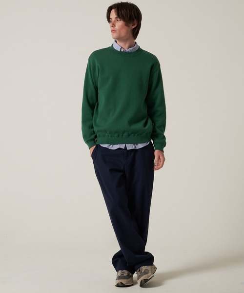 Eddie Bauer（エディーバウアー）の「ミラノリブ クルーニット（ニット/セーター・メンズ・ボルドー/グリーン/ブラック・S/M/L/XL/XXL）」の5枚目の写真