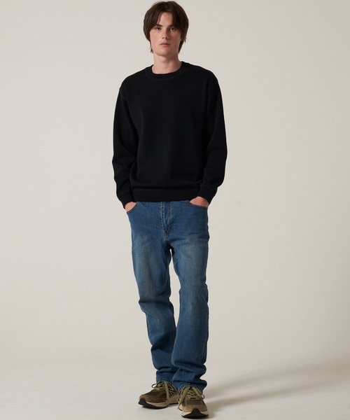 Eddie Bauer（エディーバウアー）の「ミラノリブ クルーニット（ニット/セーター・メンズ・ボルドー/グリーン/ブラック・S/M/L/XL/XXL）」の4枚目の写真