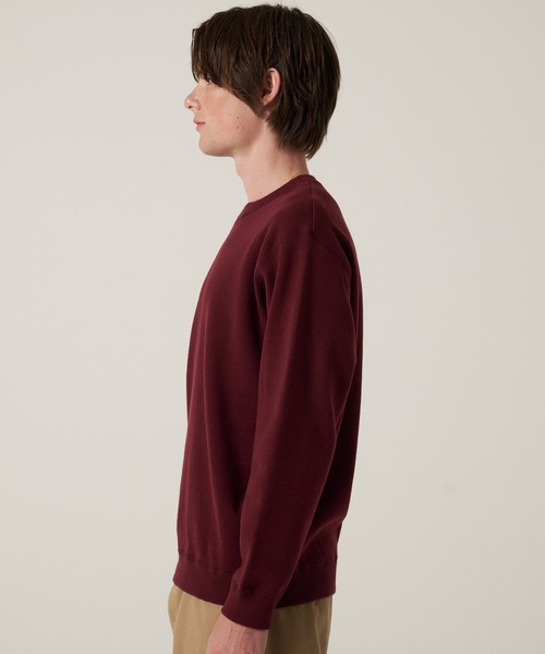 Eddie Bauer（エディーバウアー）の「ミラノリブ クルーニット（ニット/セーター・メンズ・ボルドー/グリーン/ブラック・S/M/L/XL/XXL）」の10枚目の写真