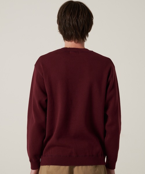 Eddie Bauer（エディーバウアー）の「ミラノリブ クルーニット（ニット/セーター・メンズ・ボルドー/グリーン/ブラック・S/M/L/XL/XXL）」の11枚目の写真