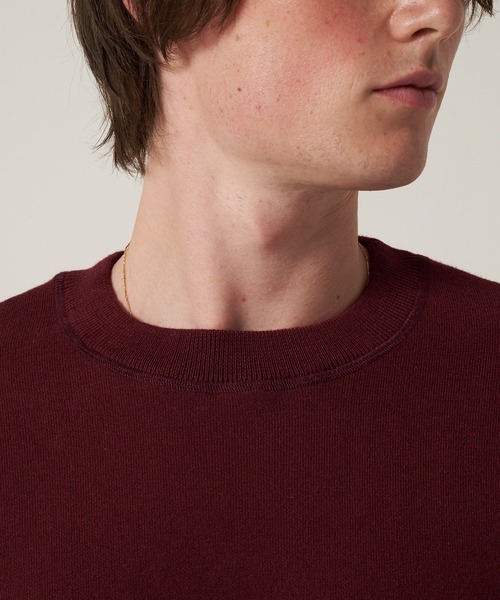 Eddie Bauer（エディーバウアー）の「ミラノリブ クルーニット（ニット/セーター・メンズ・ボルドー/グリーン/ブラック・S/M/L/XL/XXL）」の12枚目の写真