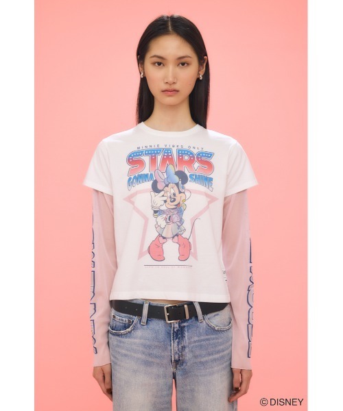 MD IDOL STAR LS Tシャツ / MINNIE（Tシャツ/カットソー