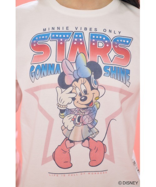 ミニー アイドルスターロングスリーブＴシャツ MUS Disney SERIES CREATED by MUS（ディズニーシリーズクリエイテッドバイ
