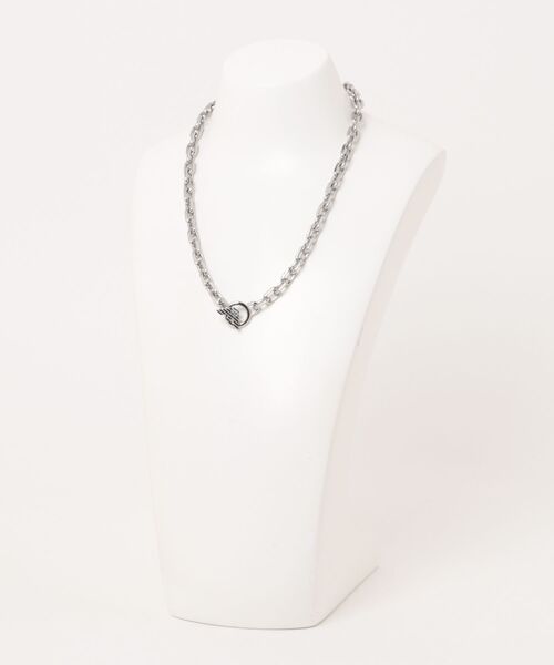 EMPORIO ARMANI(エンポリオアルマーニ)の「エンポリオ・アルマーニ アクセサリー メンズ ネックレス シルバー EGS3235040(ネックレス・メンズ・シルバー・FREE)」の6枚目の写真