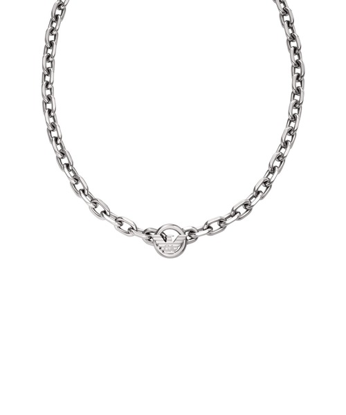 EMPORIO ARMANI(エンポリオアルマーニ)の「エンポリオ・アルマーニ アクセサリー メンズ ネックレス シルバー EGS3235040(ネックレス・メンズ・シルバー・FREE)」の5枚目の写真