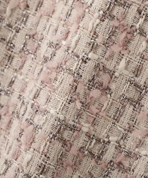 PROPORTION BODY DRESSING（プロポーションボディドレッシング）の「ラメツイードマーメイドスカート / 1215220916（スカート・レディース・ブラック/ピンク・SMALL/P/S/MEDIUM）」の3枚目の写真