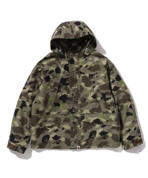 A BATHING APE(アベイシングエイプ)の「GRADATION CAMO 2 IN 1 SNOWBOARD JACKET(ミリタリージャケット・メンズ・オリーブ/ベージュ・XX-LARGE/X-LARGE/MEDIUM/SMALL/LARGE)」の4枚目の写真