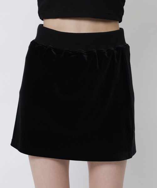 SPIRALGIRL（スパイラルガール）の「ベロアスカート（スカート・レディース・ブルー/ブラック/ベージュ・FREE）」の17枚目の写真