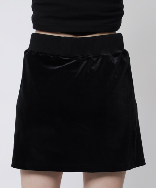 SPIRALGIRL（スパイラルガール）の「ベロアスカート（スカート・レディース・ブルー/ブラック/ベージュ・FREE）」の19枚目の写真