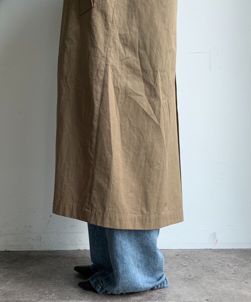 DouDou(ドゥドゥ)の「ライナー付ロングトレンチコート(その他アウター・レディース・ブラック/ベージュ・FREE)」の18枚目の写真