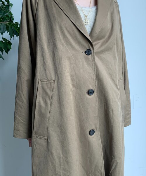 DouDou(ドゥドゥ)の「ライナー付ロングトレンチコート(その他アウター・レディース・ブラック/ベージュ・FREE)」の17枚目の写真