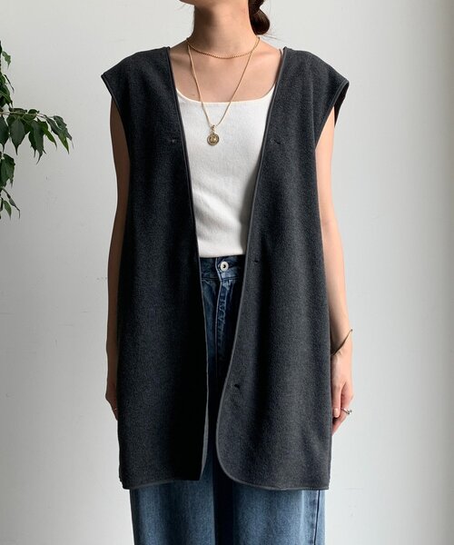 DouDou(ドゥドゥ)の「ライナー付ロングトレンチコート(その他アウター・レディース・ブラック/ベージュ・FREE)」の14枚目の写真