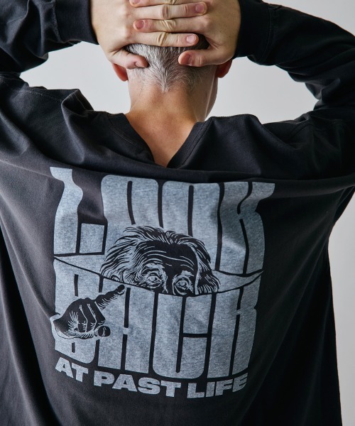 rehacer(レアセル)の「rehacer : Mind Free L/S T-shirt / マインドフリー ロングスリーブ Tシャツ(Tシャツ/カットソー・メンズ・ホワイト/スミクロ・X-LARGE/LARGE/MEDIUM/SMALL)」の1枚目の写真