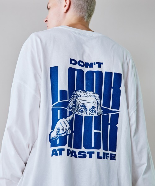 rehacer(レアセル)の「rehacer : Mind Free L/S T-shirt / マインドフリー ロングスリーブ Tシャツ(Tシャツ/カットソー・メンズ・ホワイト/スミクロ・X-LARGE/LARGE/MEDIUM/SMALL)」の4枚目の写真